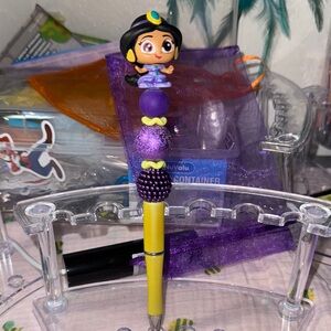 Disney Jasmine Purple and Yellow Pen